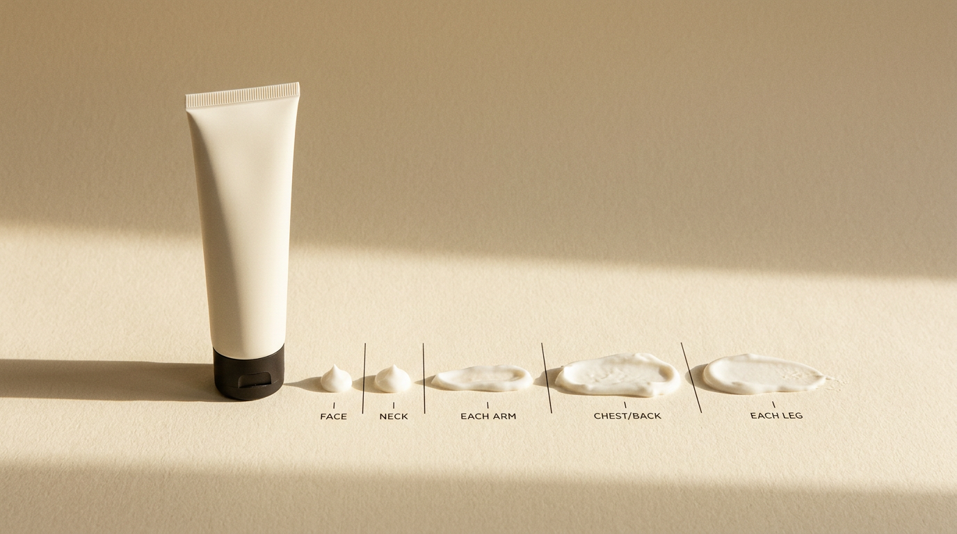 How much sunscreen you need